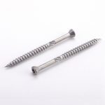 Cargol de fusta de capçal pla Torx